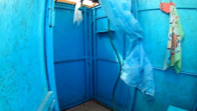 Летний душ для дачи