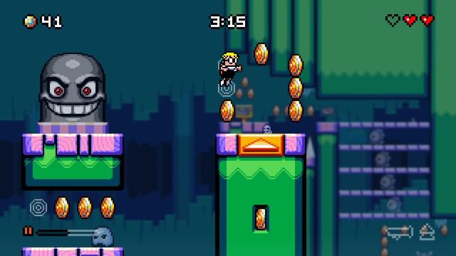 Mutant Mudds Super Challenge lvl 1-3 Blind Playthrough by Grilled Renerz смотреть онлайн