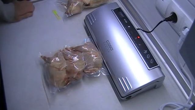 Вакуумная упаковка перепелов