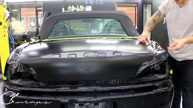 How To Vinyl Wrap A Honda S2000 Trunk By @ckwraps смотреть онлайн