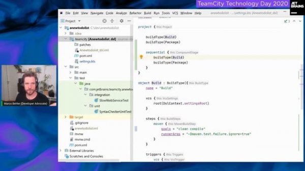 Getting Started With Kotlin DSL in TeamCity: From Zero to Hero - TeamCity Technology Day 2020