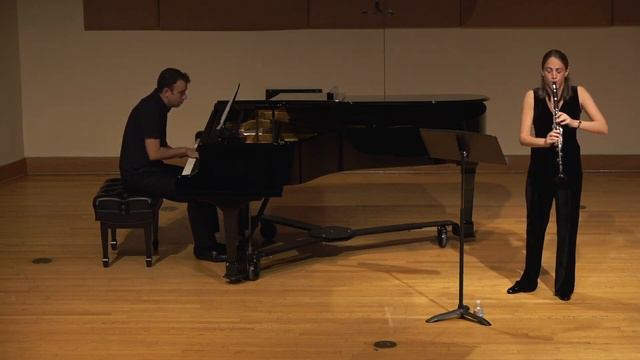 Poulenc Sonata for clarinet and piano смотреть онлайн