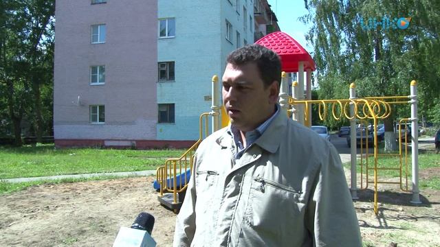 Установка детских игровых комплексов