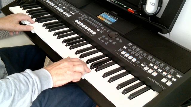 Strangers in the night (Frank Sinatra) cover by Henry, Yamaha PSR SX600 смотреть онлайн