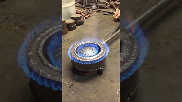 Горелка для казана на природном газе. смотреть онлайн