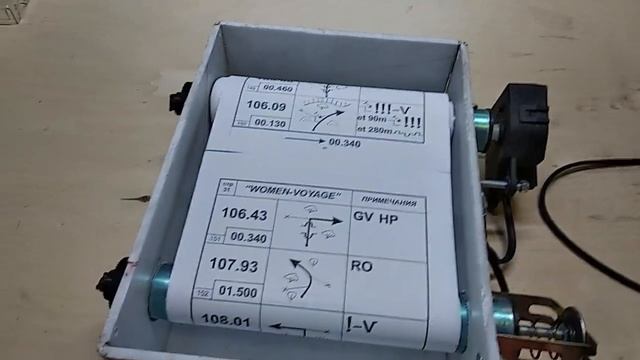 Перемотчик дорожной книги на ралли для мотоцикла. смотреть онлайн