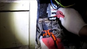 Подключение нового вводного кабеля в этажном распределительном  щитке. Часть 1.