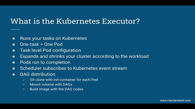 Scaling Apache Airflow with the Kubernetes Executors смотреть онлайн