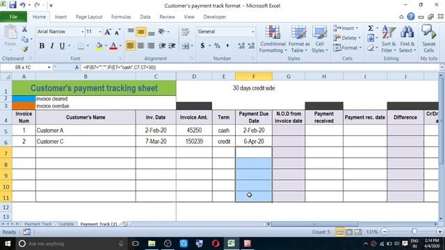 Customer payment track system in Excel|Track Invoice & Payments Effectively смотреть онлайн