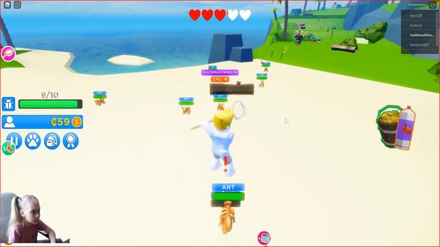 ПРОХОЖДЕНИЕ РОБЛОКС ПОЙМАЙ БУКАШКУ (Roblox BUG CATCHING SIMULATOR) смотреть онлайн