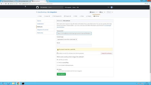 Setting up integration between IBM Rational Team Concert and GitHub смотреть онлайн