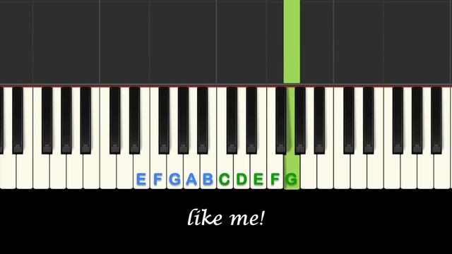 Amazing Grace sing-along piano lesson with free sheet music смотреть онлайн