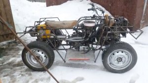 Квадроцикл своими руками | Самодельный квадроцикл из оки