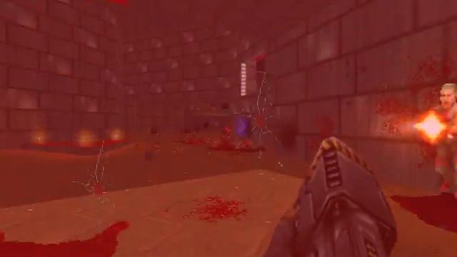 Brutal Doom v20 – E2M1: Deimos Anomaly – Nightmare! / Respawning monsters смотреть онлайн