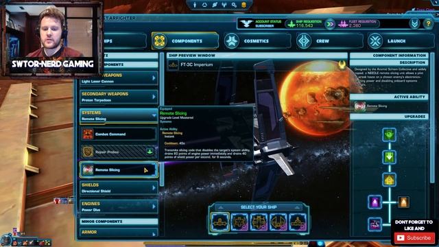 Swtor Clarion/Imperium GSF ship build guide! смотреть онлайн