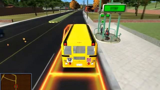 прохождение пёрвого этапа игры Bus Driver simulator смотреть онлайн