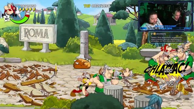 Цезарь, мы близко! Проходим Asterix & Obelix: Slap them All! (акт 6) смотреть онлайн
