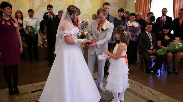 Свадьба г Великие Луки Алексея и Олеси 05 октября 2013г смотреть онлайн