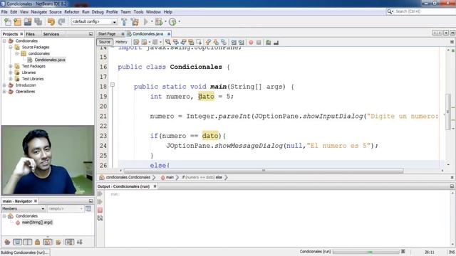 18. Programación en Java || Condicionales || La sentencia if else смотреть онлайн