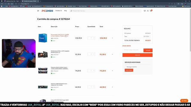 GAMING PC 850 EUROS | MAIO 2022 | RX 6600 | BENCHMARKS | INTEL | Twitch Clip смотреть онлайн