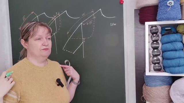 ВЫСОТА ОКАТА РУКАВА В ВЯЗАНИИ. Как рассчитать. #вязание смотреть онлайн