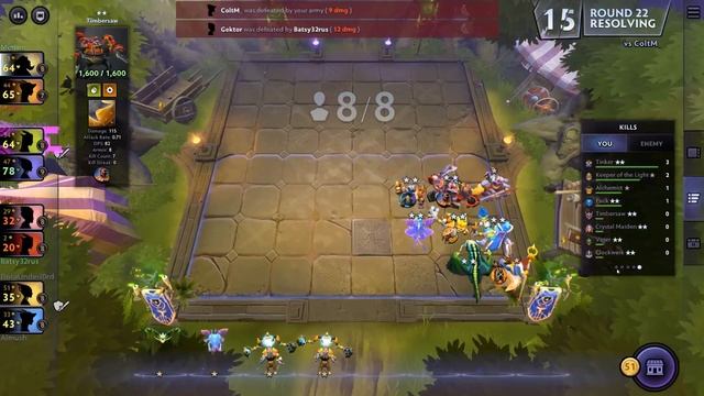 Dota Underlords. Бесконечное золото! Lord 15 *Merlinchess* смотреть онлайн