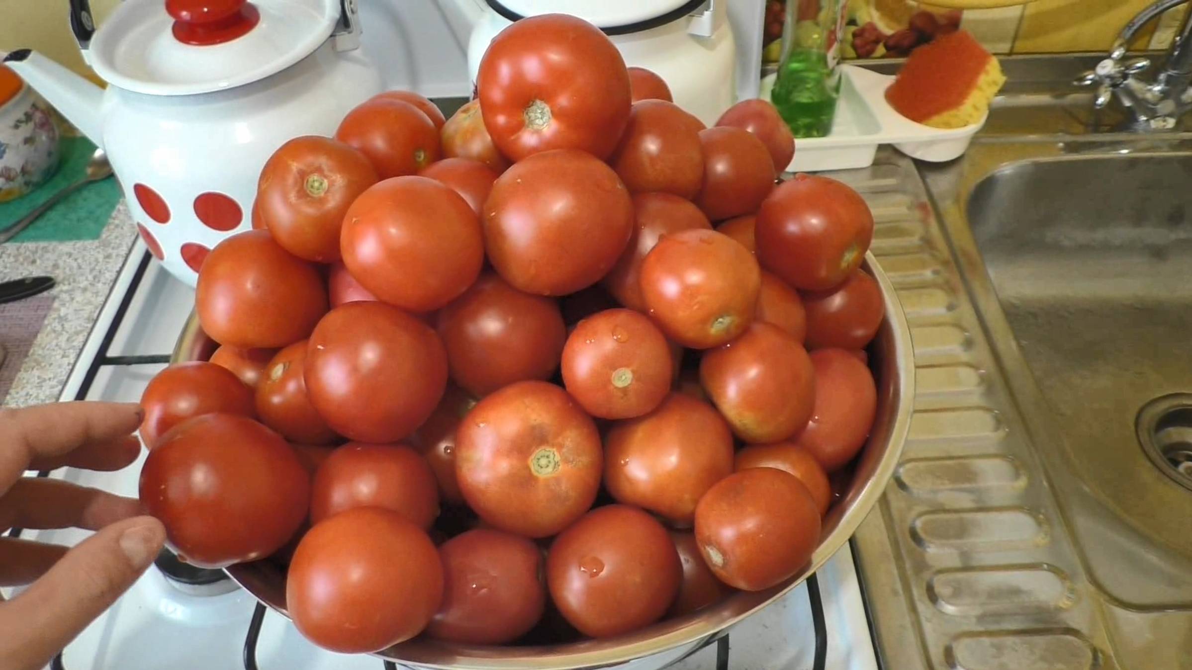 Безумно вкусные маринованные помидоры на зиму. Домашние заготовки. смотреть онлайн