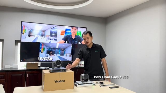 Yealink UVC 86 Tính năng mới cho phòng họp trực tuyến смотреть онлайн