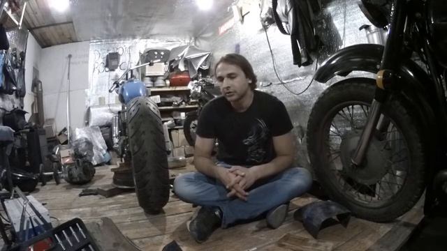 Чоппер из ижа. потянет ли иж широкое колесо? смотреть онлайн