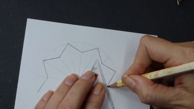 КАК НАРИСОВАТЬ И РАСКРАСИТЬ БРИЛЛИАНТ/Ч.1 рисуем форму смотреть онлайн