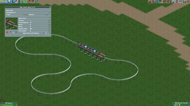 Git Gud at OpenRCT2 #105: Turning any train into a powered train! смотреть онлайн