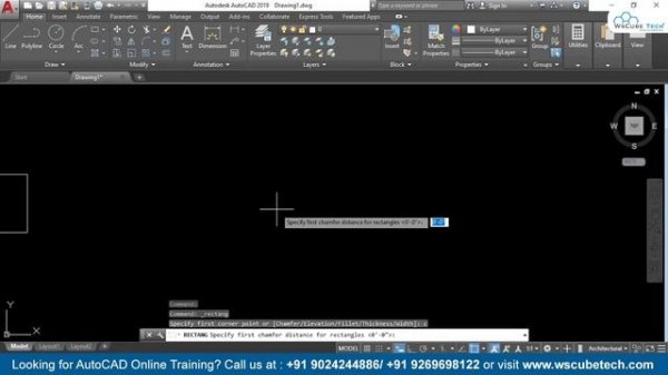 Rectangle in AutoCad | How to Draw Rectangle in AutoCad | AutoCad Rectangle Command Tutorial #19