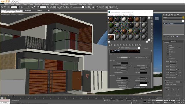 rendering sketchup model in 3ds Max with Vray | architutors смотреть онлайн
