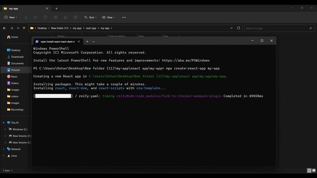 First React app using create-react-app | VS code смотреть онлайн