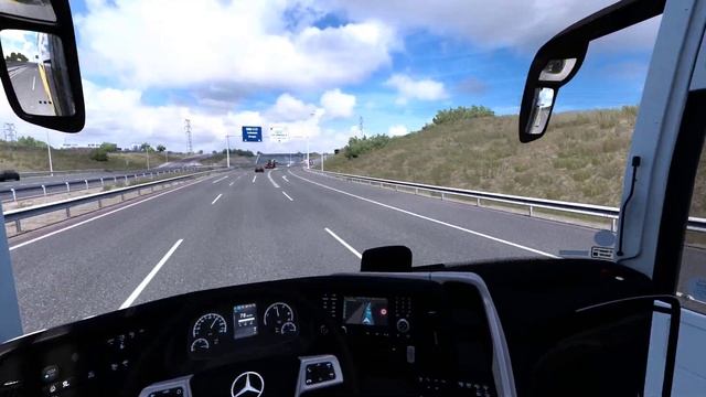 New Mercedes-Benz Travego 16 Shd | Ets 2 Bus Mod 1.44 Gameplay смотреть онлайн