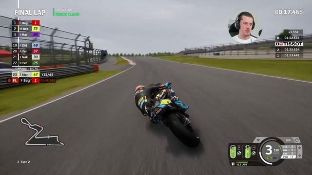 MotoGP 23 GAMEPLAY: *NEW* 'FLAG-TO-FLAG' race at the INDIAN GP! смотреть онлайн