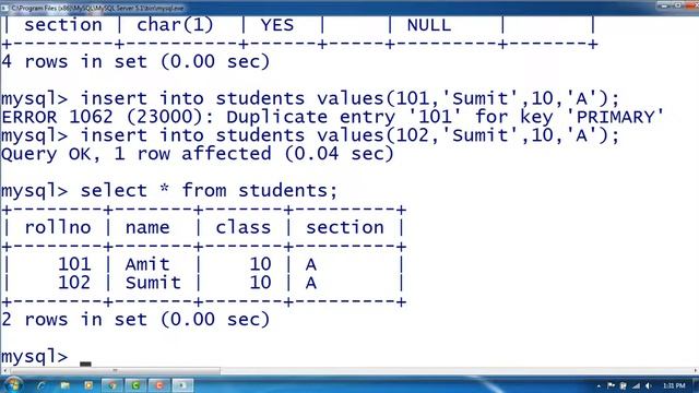 alter command in MySql [in Hindi] смотреть онлайн