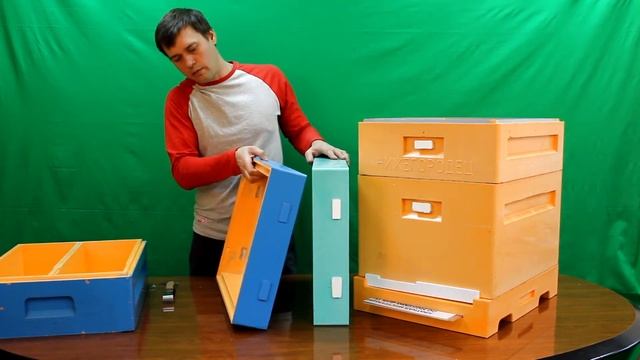 Обзор Улей ППУ Нижегородец | Дадан + магазин ППУ смотреть онлайн