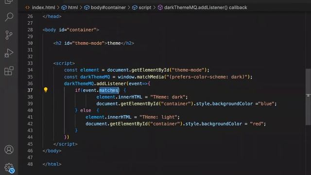 Detect the Dark or Light mode With CSS | JavaScript | ReactJS смотреть онлайн