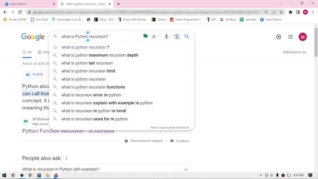#53 Python Recursion Bangla Tutorial смотреть онлайн