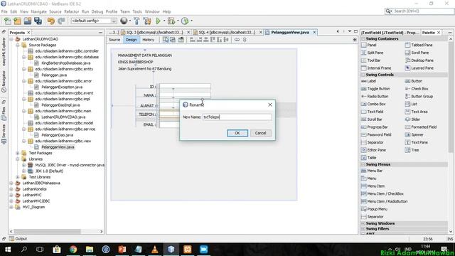[JDBC-DAO-MVC] TAHAP 8 - Membuat View (PART 8/12) смотреть онлайн
