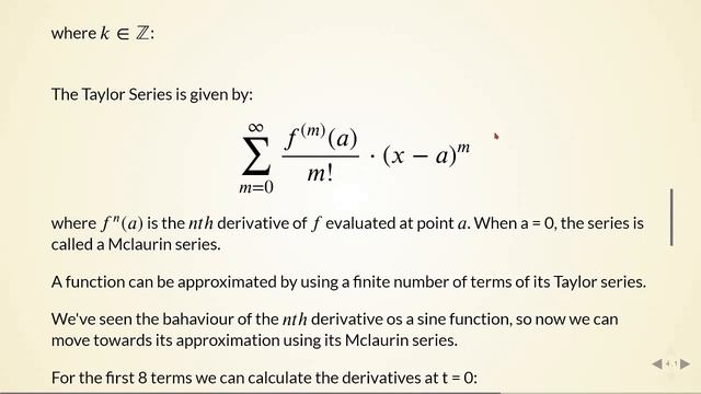 Embedded Audio Programming - 06 Sinusoidal Generation - 10 Taylor Series Expansion. Revision смотреть онлайн