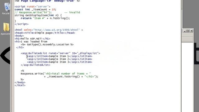 6 Server side controls смотреть онлайн