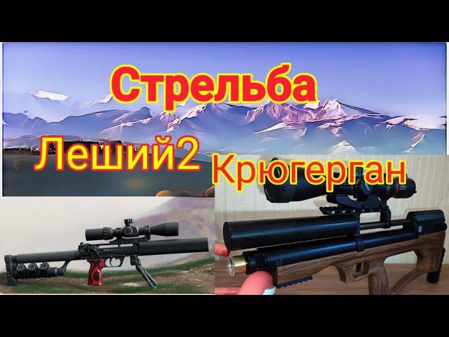 Леший 2 и Крюгерка стрельба из винтовок на 32 метра