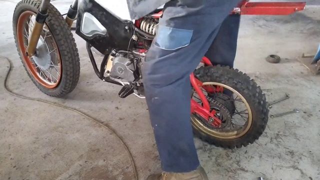 Проект Эгоист #3 Из трайка обратно в питбайк смотреть онлайн