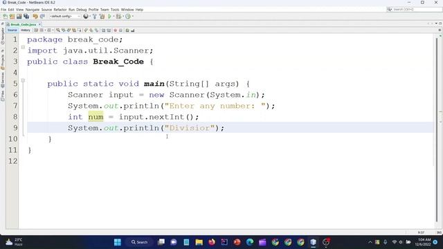 Print Divisors | JAVA | Break Code смотреть онлайн
