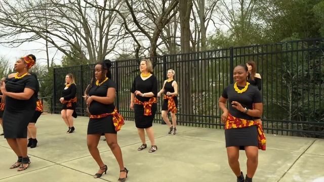 GINGA FlashMob - Team Kizomba RDU - International Women's Day 2020
