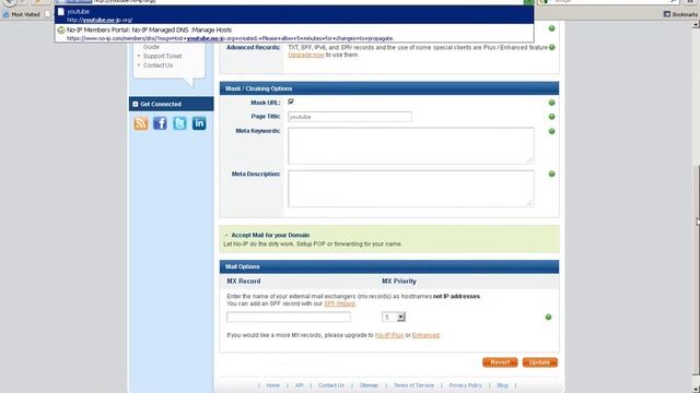 setting up url for your iis7 website using no-ip.com смотреть онлайн