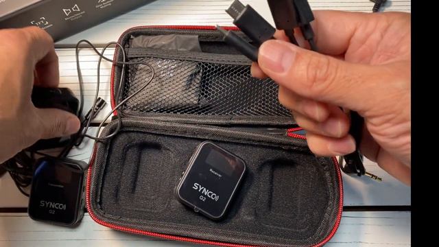 SYNCO Wireless Lavalier Microphone, G2(A2) 2.4G Dual Transmitter Lapel Mic 330FT - Unnoxing смотреть онлайн