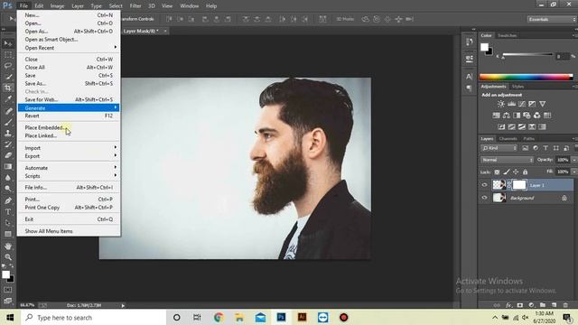 Double Exposure in 1 minute | Adobe Photoshop | Punjabi Tutorial | Xero Creators смотреть онлайн